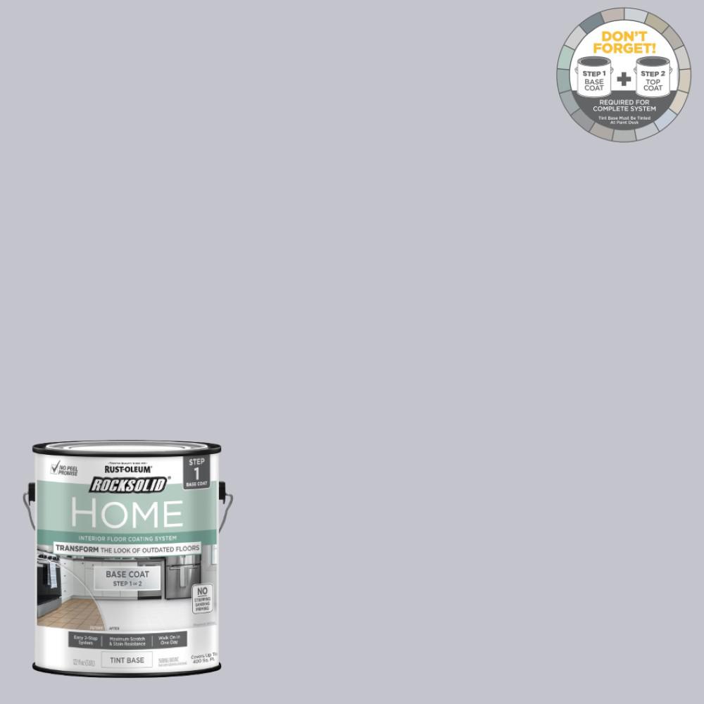 Rust Oleum Rocksolid Home 1 Gal Smoke Interior Floor Base Coating