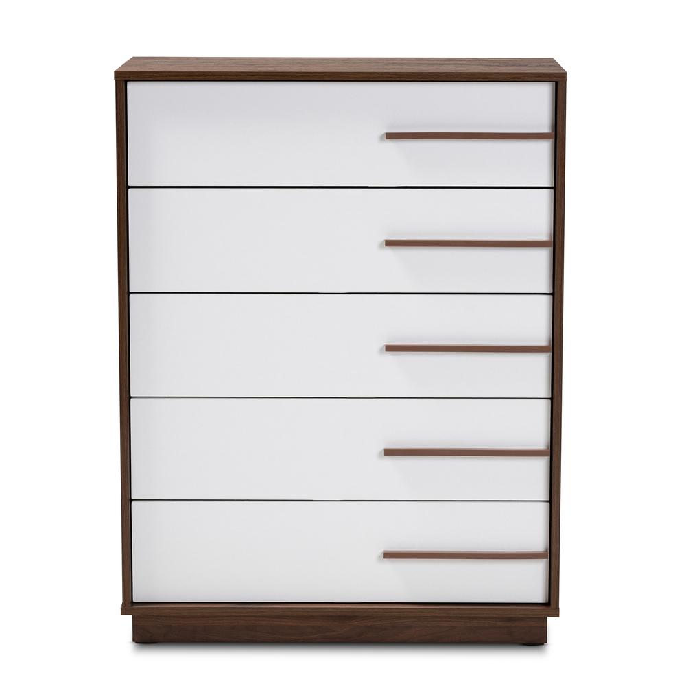 Walnut Chest Of Drawers Bedroom Furniture The Home Depot