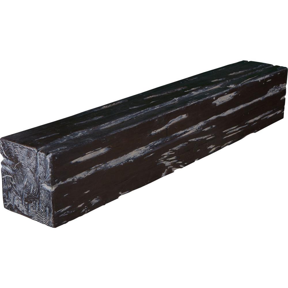 Ekena Millwork 6 In X 8 In X 3 Ft Pecky Cypress Faux Wood Beam