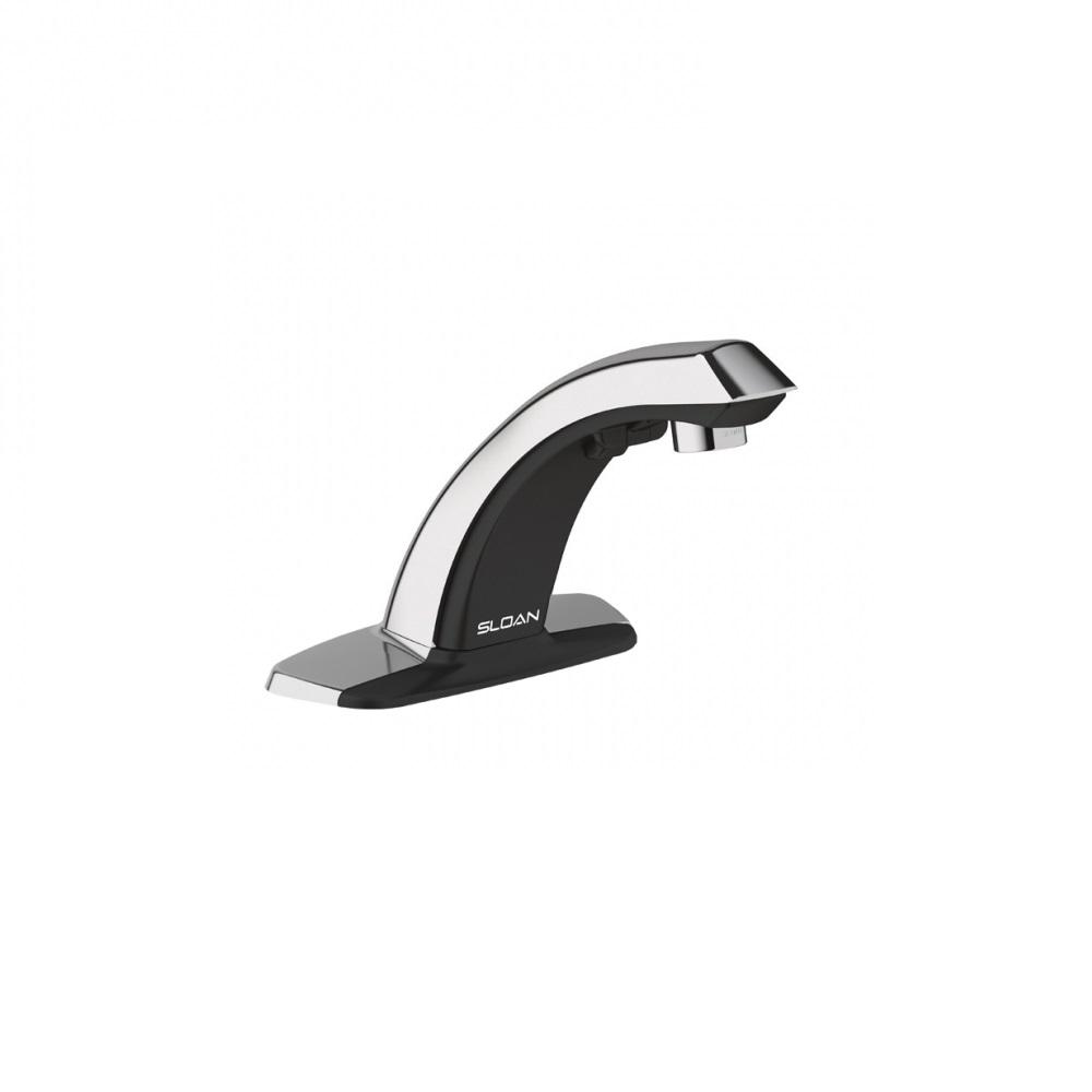 Sloan Optima Hardwired Single Hole Touchless Bathroom Faucet with 4 in