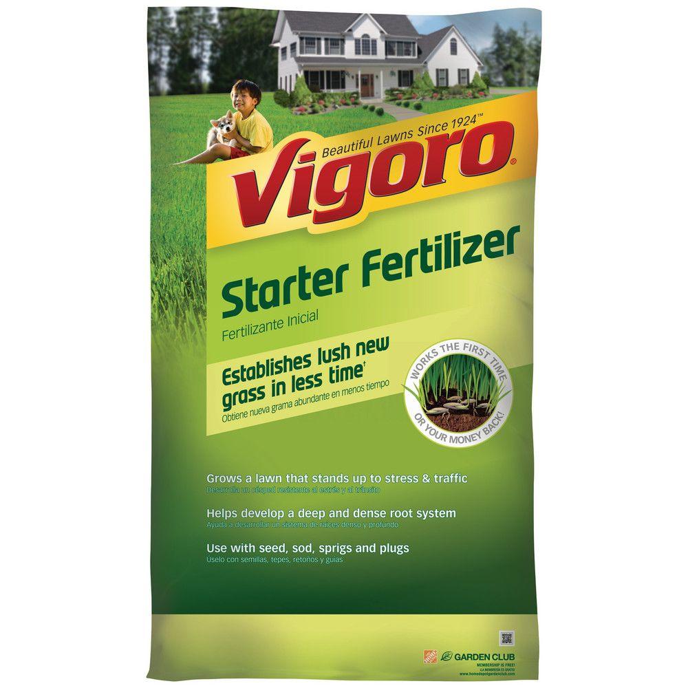 Vigoro Starter Fertilizer 1000 Sq Ft 22432 1 The Home Depot