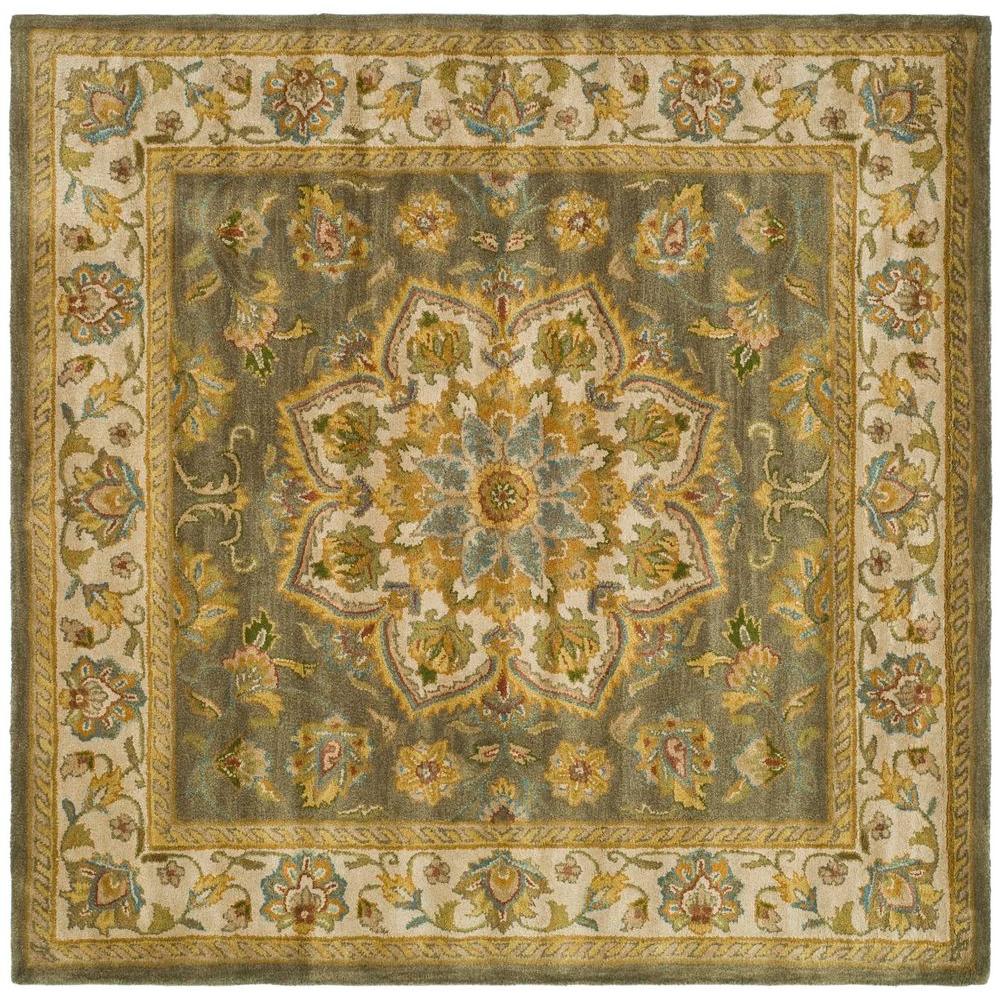 Safavieh Vintage Taupe 6 ft. x 6 ft. Square Area Rug-VTG117-1662-6SQ