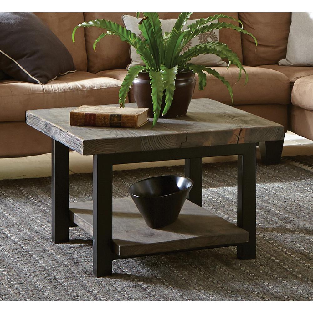 Pomona Rustic Natural Coffee Table - Pomona Metal And Reclaimed Wood Coffee Table Pomona Rustic Natural Coffee Table - Pomona Metal And Reclaimed Wood Coffee Table