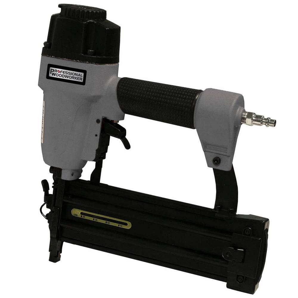 Professional Woodworker 21/2 in. 16Gauge 100 psi Finish Nailer with Case50139 The Home Depot