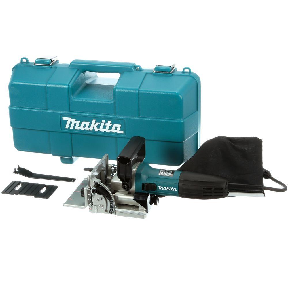 Makita 6 Amp Corded Plate Joiner with Dust Bag and Tool CasePJ7000