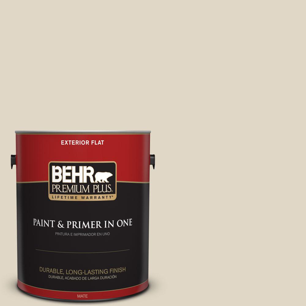 BEHR Premium Plus 1-gal. #N300-2 Canvas Luggage Flat Exterior ...