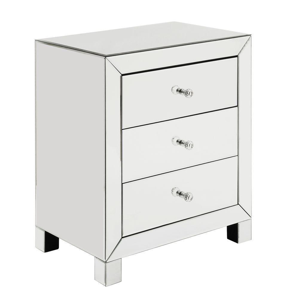 Homesullivan Hanlon Mirrored End Table 404677 The Home Depot Homesullivan Hanlon Mirrored End Table