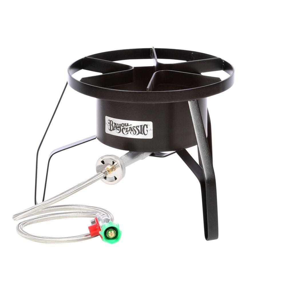 Bayou Classic 55,000 BTU High-Pressure Propane Gas Outdoor Cooker ...