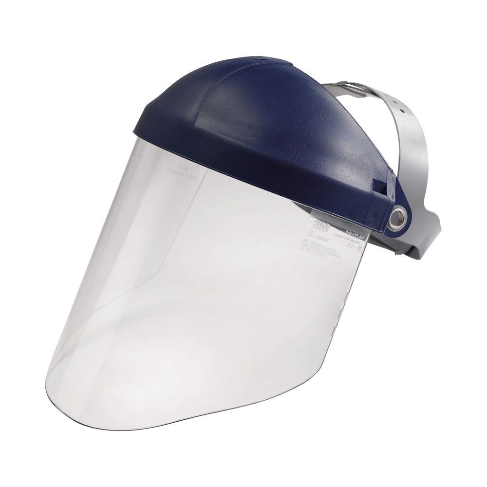 3m Clear Professional Face Shield 90028 80025 The Home Depot