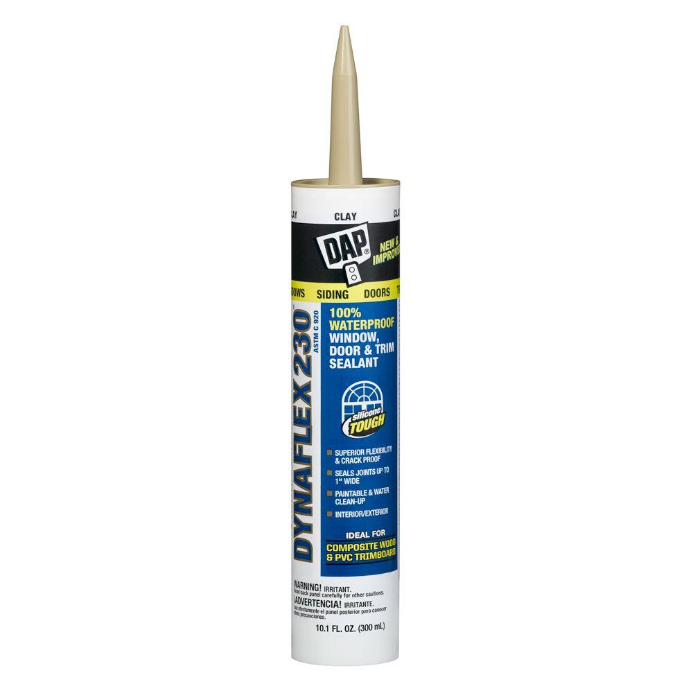 DAP Dynaflex 230 10.1 oz. Clay 100 Waterproof Window, Door and Trim