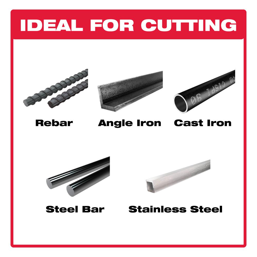 7/" x 1//16/" x 7//8/" Aluminum Cut-Off Wheel Depressed Center 10 PACK