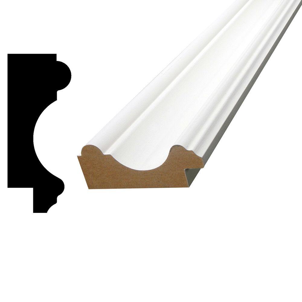 Alexandria Moulding 15/16 in. x 2-3/8 in. x 96 in. Primed ...