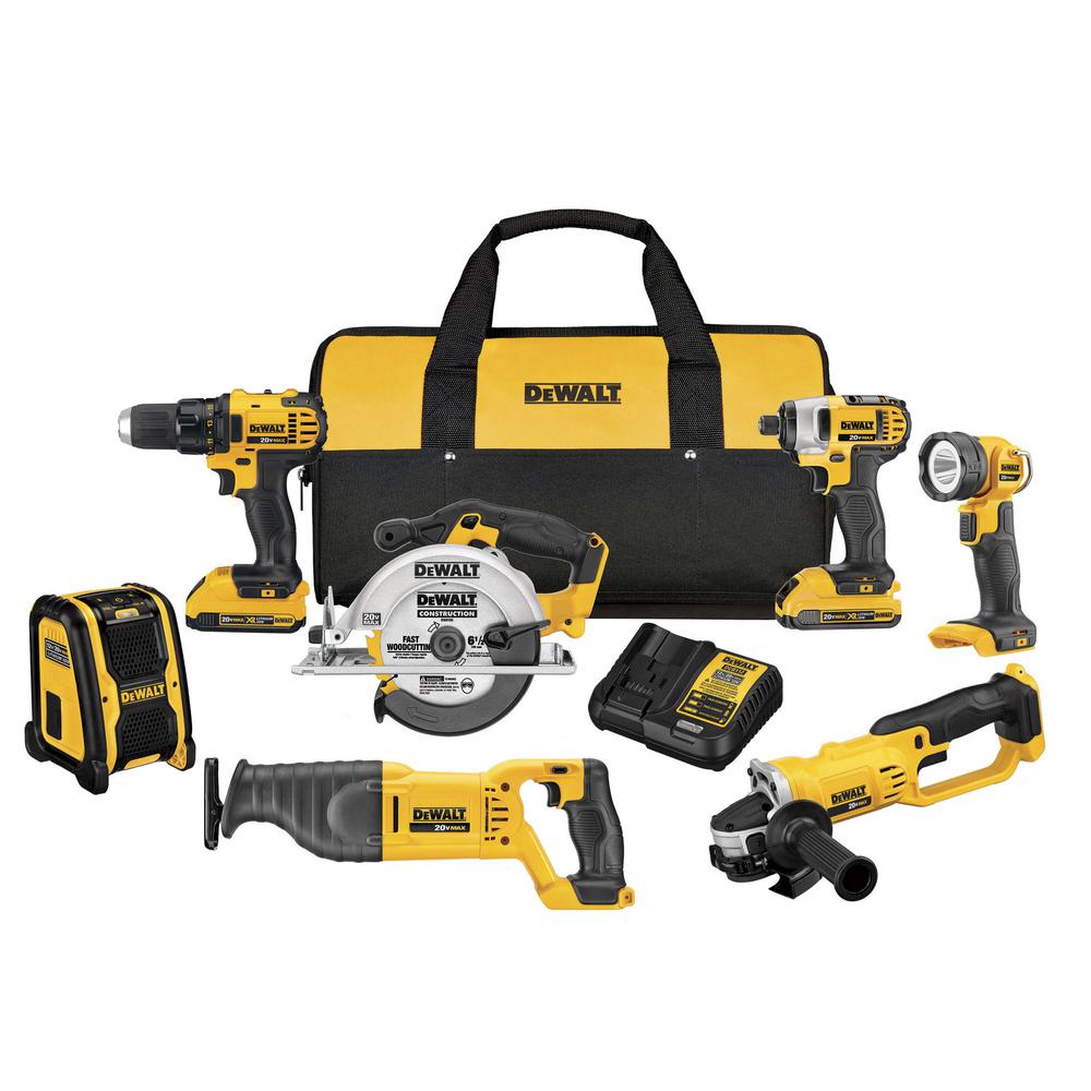 DEWALT - Power Tool Combo Kits - Power Tools - The Home Depot