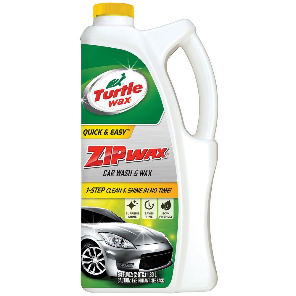 TURTLE WAX 64 oz. Zip Wax Car Wash-T79 - The Home Depot