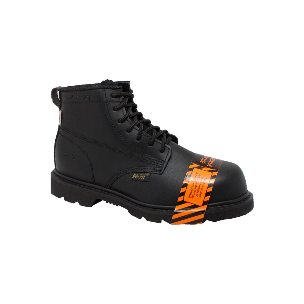Work Boots - Composite Toe - Black Size 