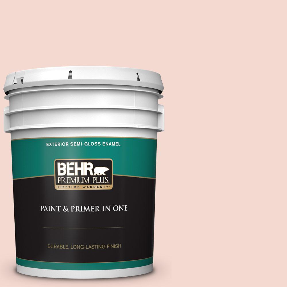 BEHR Premium Plus 5 gal. 200E1 Possibly Pink SemiGloss BEHR Premium Plus 5 gal. 200E1 Possibly Pink SemiGloss