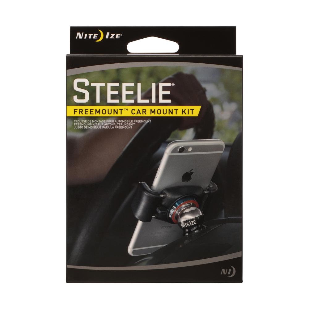 Nite Ize Steelie Freemount Car Mount Kit W/ Dash Ball Stfd-01-r8 - Universal