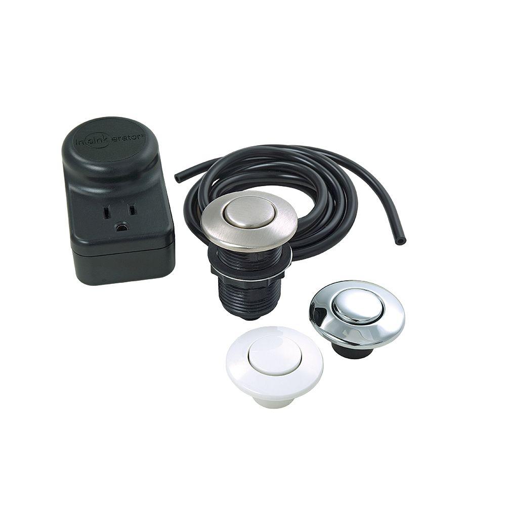 InSinkErator Single Outlet SinkTop Switch Kit for InSinkErator Garbage