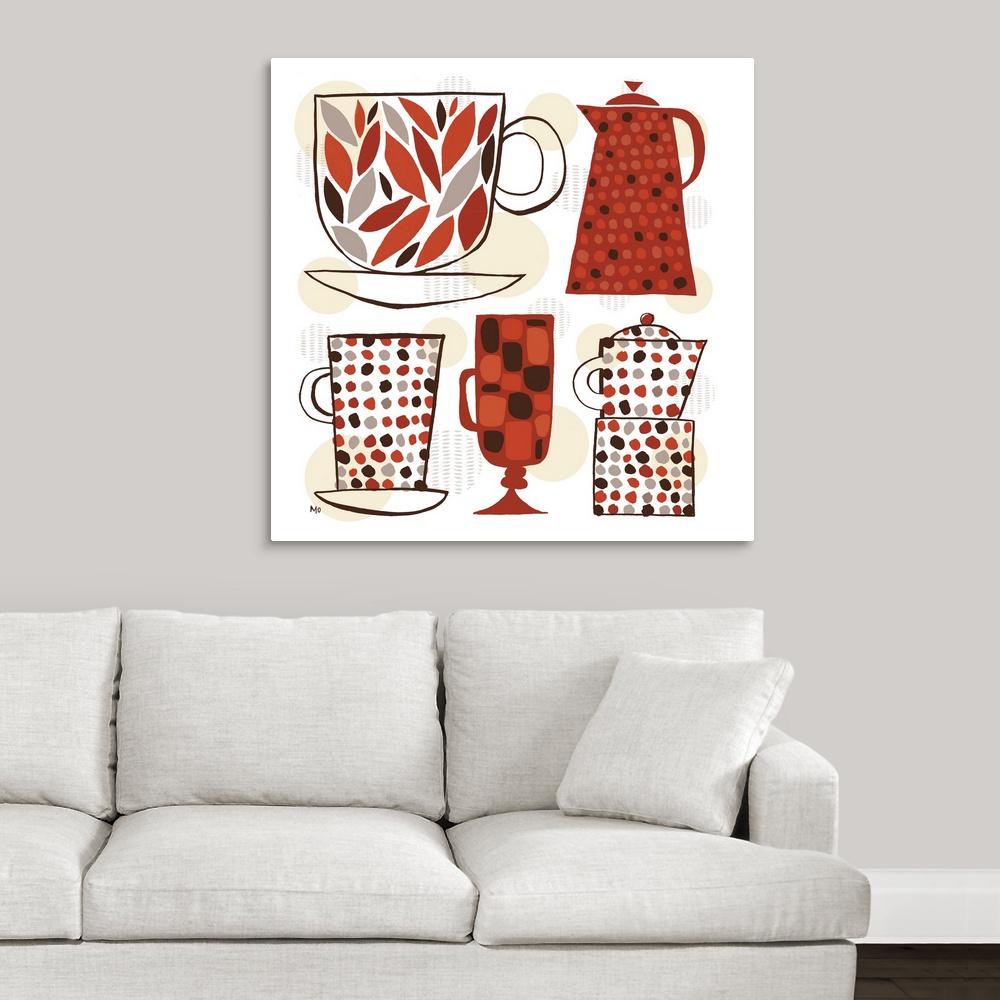 Spotted Kitchen I By Mo Mullan Canvas Wall Art