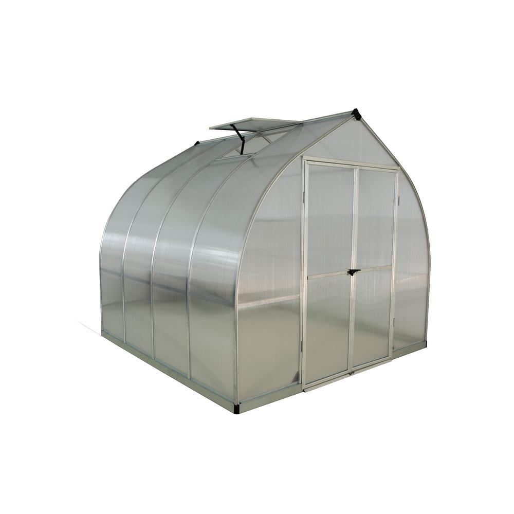 Weatherguard 8 ft. x 12 ft. x 20 ft. Round Top Commercial GreenhouseIS