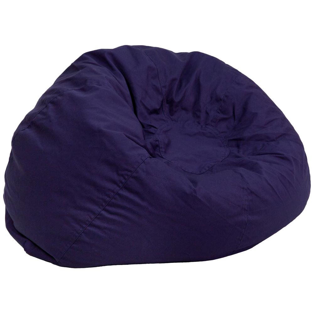 Navy Blue Bean Bag Chair Furniture Compare S At Nextag Flash Oversized Solid Navy Blue Bean Bag Chair