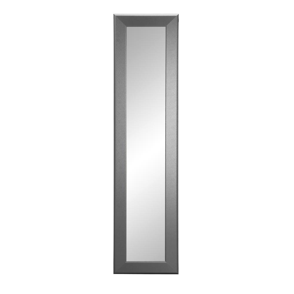 Designer Silver Slim Full Length Mirror