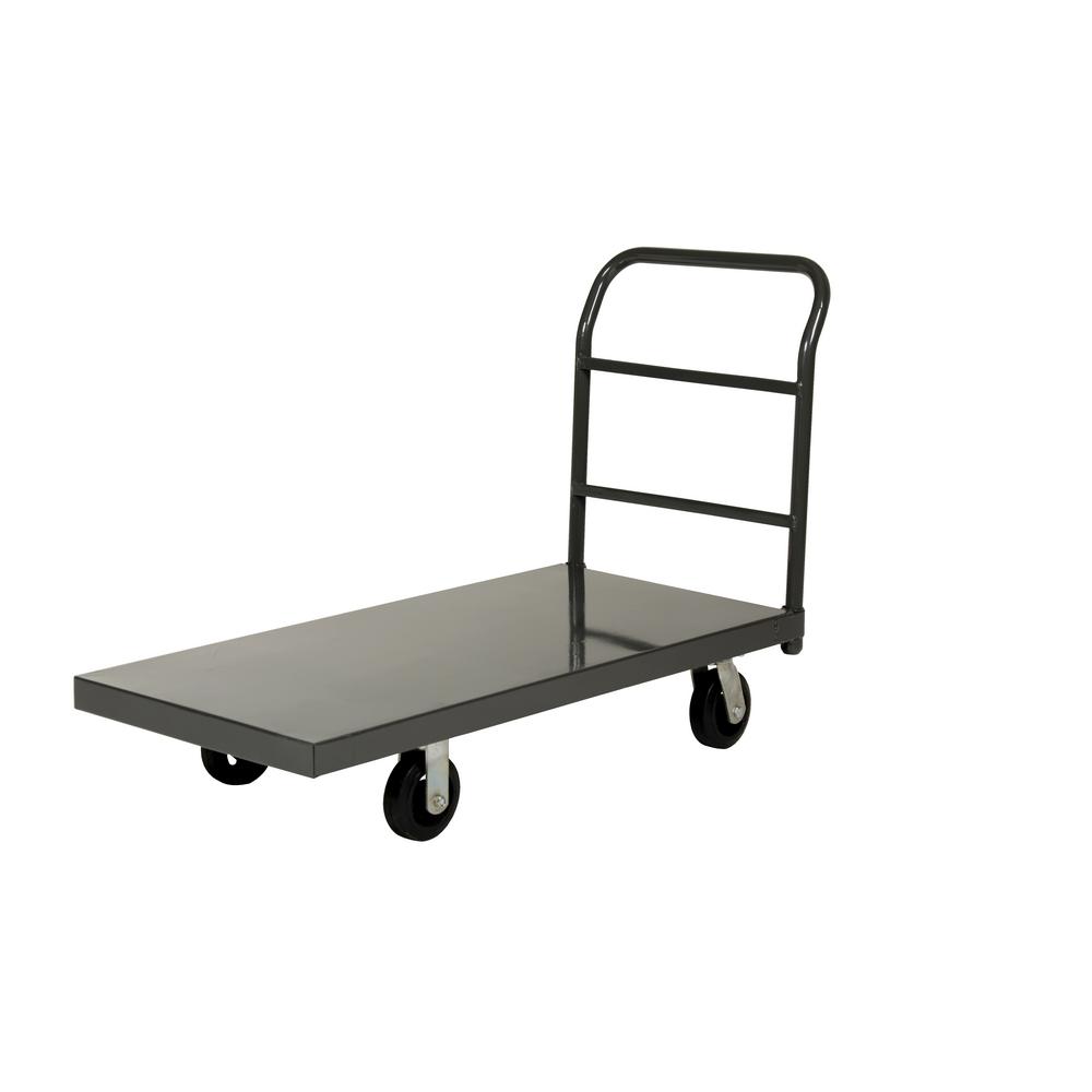 Vestil Steel Platform Truck with Rubber CastersECSPT2448 The Home Depot