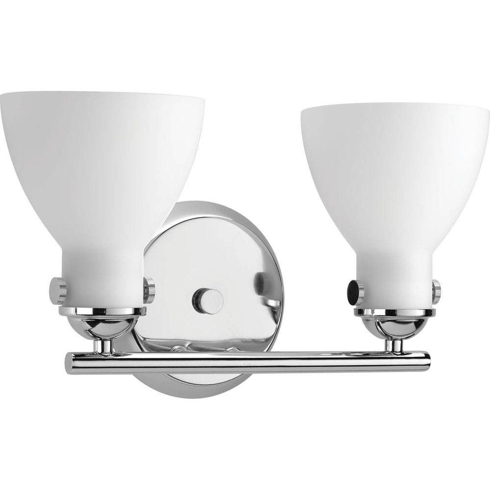 Progress Lighting Fairfield Collection 3Light Chrome Vanity Light with