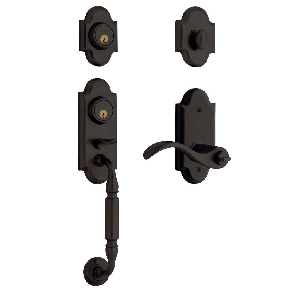 Baldwin Ashton 2Point Lock Single Cylinder Oil Rubbed Bronze Right