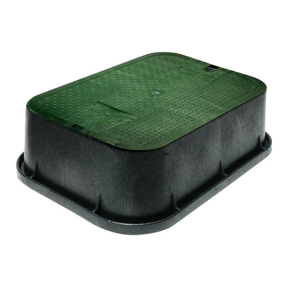 NDS 13 in. x 20 in. Standard Jumbo Valve Box with ICV Overlapping Cover ...