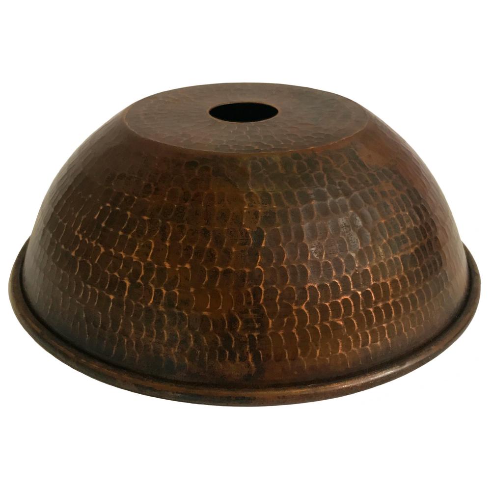 Copper Dome Pendant Light 