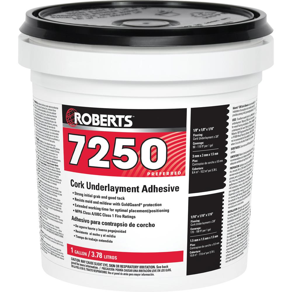 Roberts 1gal. Pail of Pro Grade Cork Underlayment Adhesive72501
