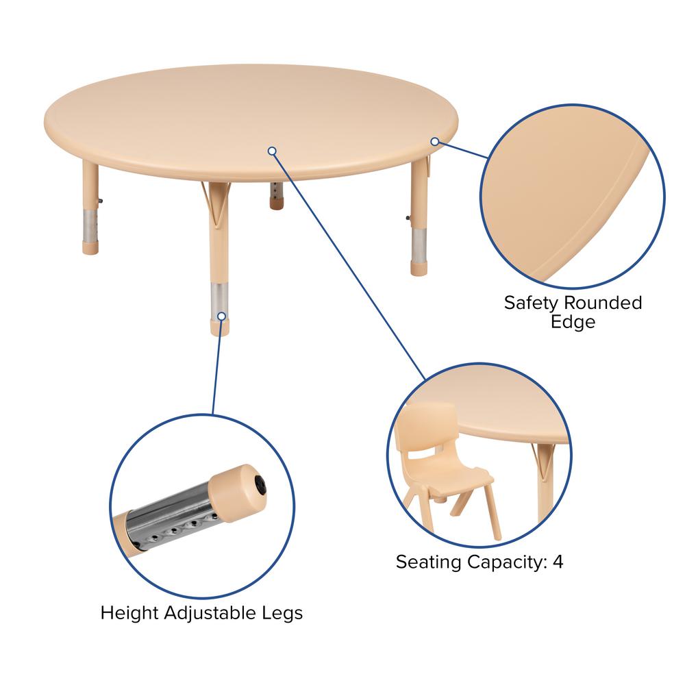 adjustable kids table and chairs