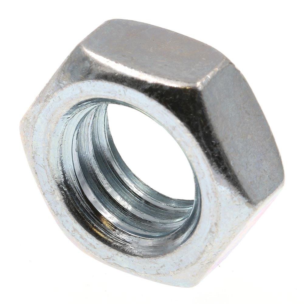 A563 Grade A Zinc Plated Steel Prime-Line 9075902 Hex Jam Nuts 25-Pack 7//16 in.-14