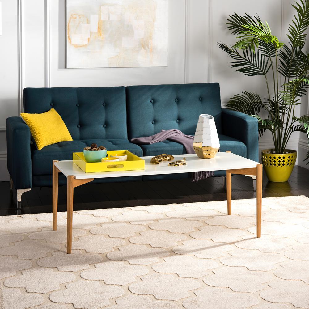 Safavieh Rue Rectangular Coffee TableFOX8206A The Home Depot