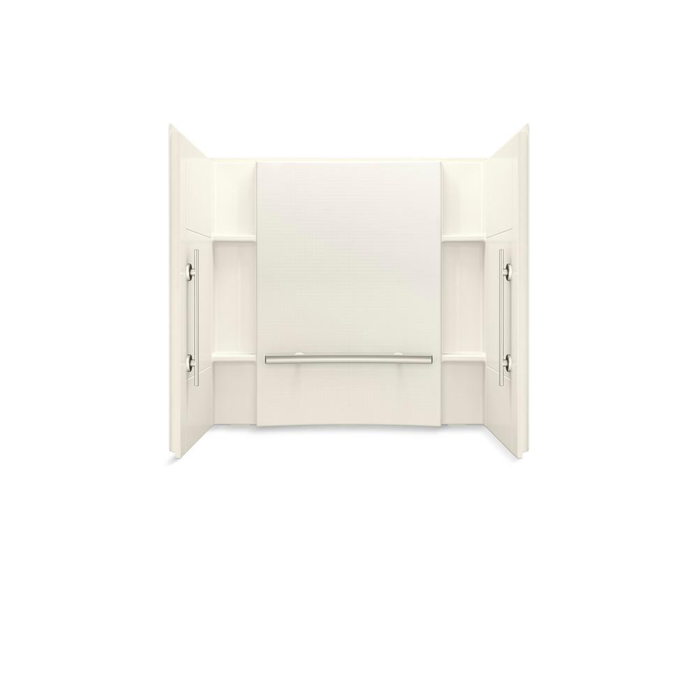 Kohler Bathtub Walls Surrounds Bathtubs The Home Depot Accord 60 In W X 55 125 H 3 Piece Direct To