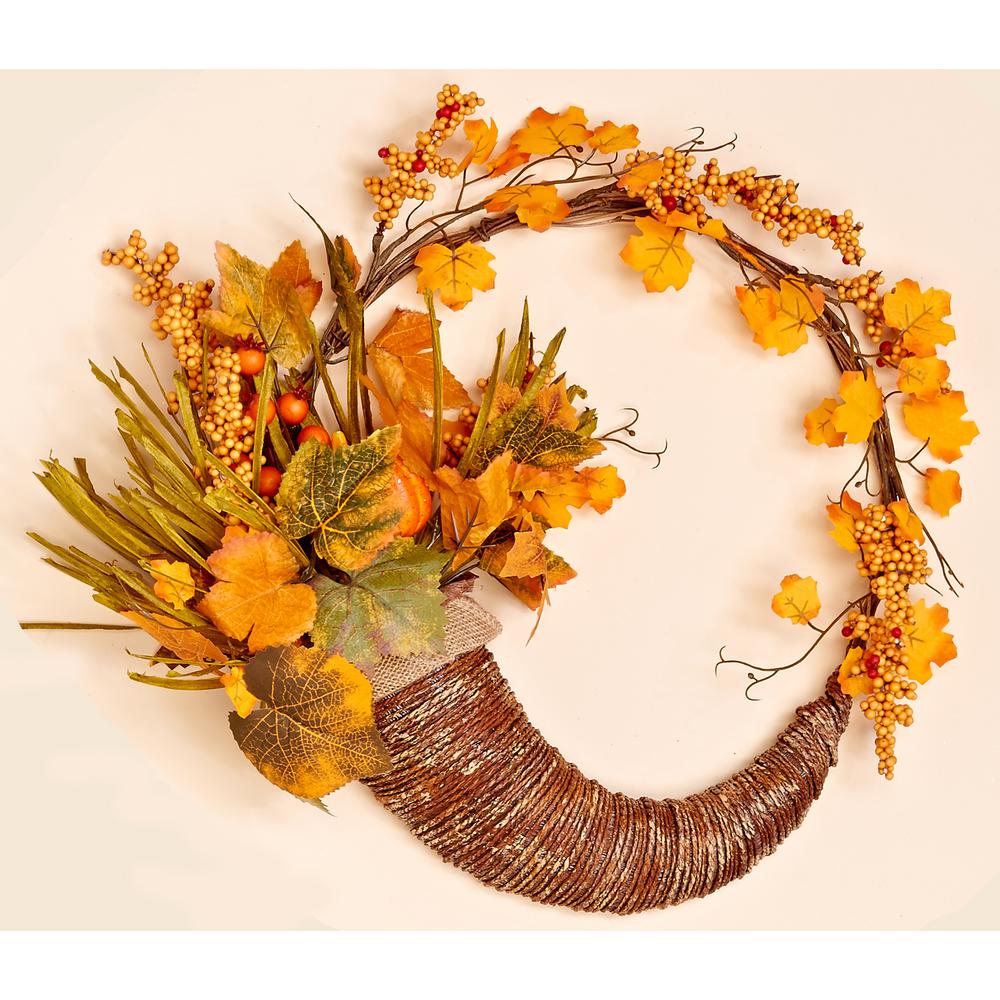 Fall Wreaths Fall Decorations The Home Depot