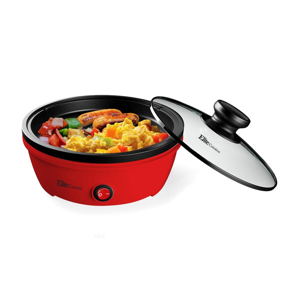 small frying pan with glass lid