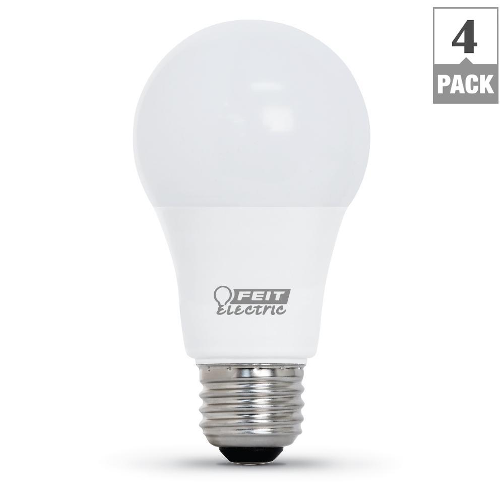 Feit Electric 60W Equivalent Daylight (5000K) A19 Dimmable CEC LED Energy Star 90+ CRI Light
