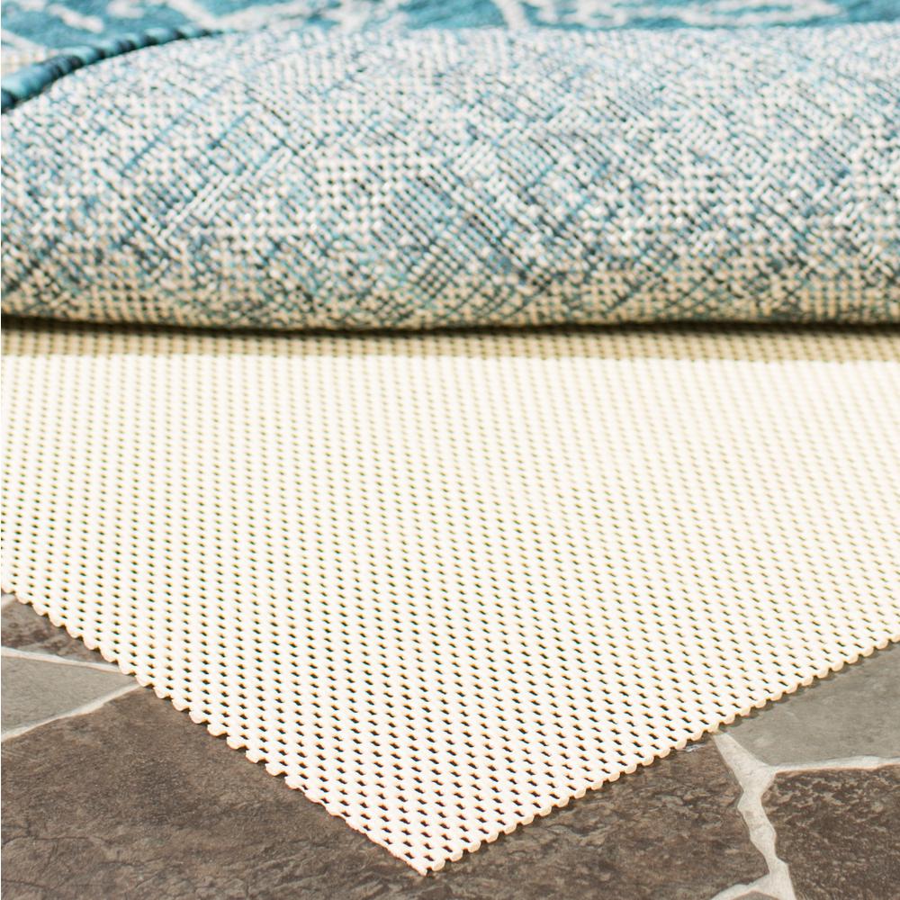 Safavieh Outdoor Creme 4 ft. x 6 ft. NonSlip Rug PadPAD1404 The Home Depot