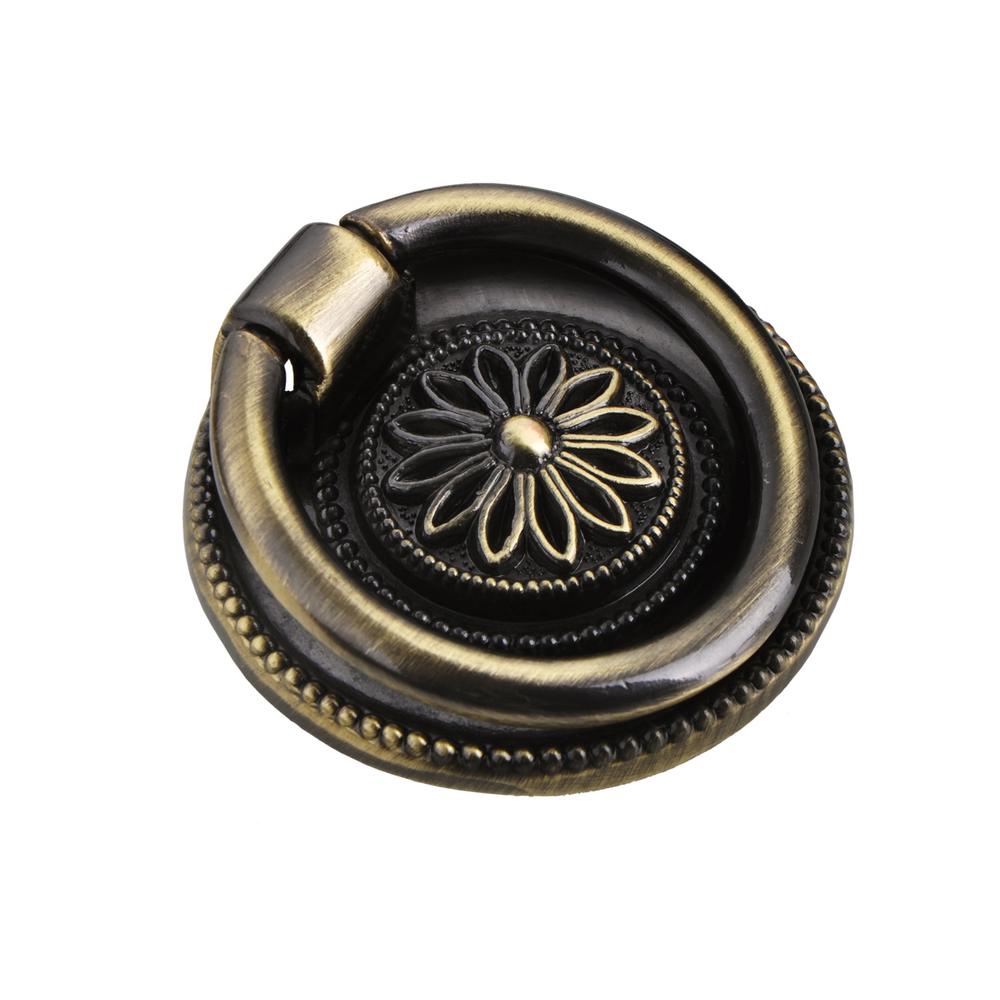 Ring Pull Brass Sumner Street Home Hardware Drawer Pulls