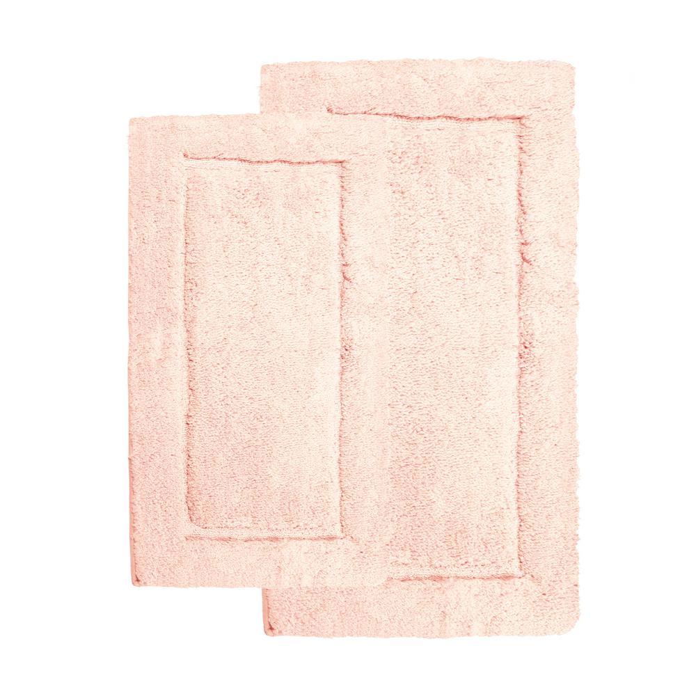 Chesapeake Merchandising Microfiber Spa Blush 23 In X 39 2 Chesapeake Merchandising Microfiber Spa Blush 23 In X 39 2 Piece Bath