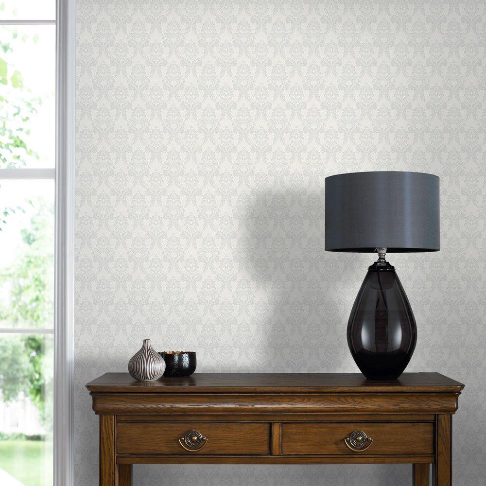 Graham & Brown Gray Renaissance Wallpaper-20-923 - The Home Depot