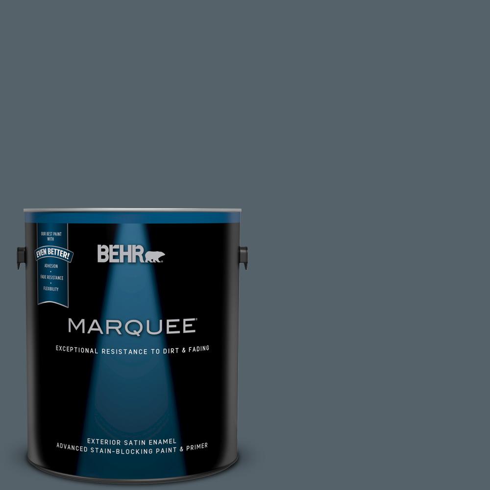 BEHR MARQUEE 1gal. N4906 Calligraphy Satin Enamel
