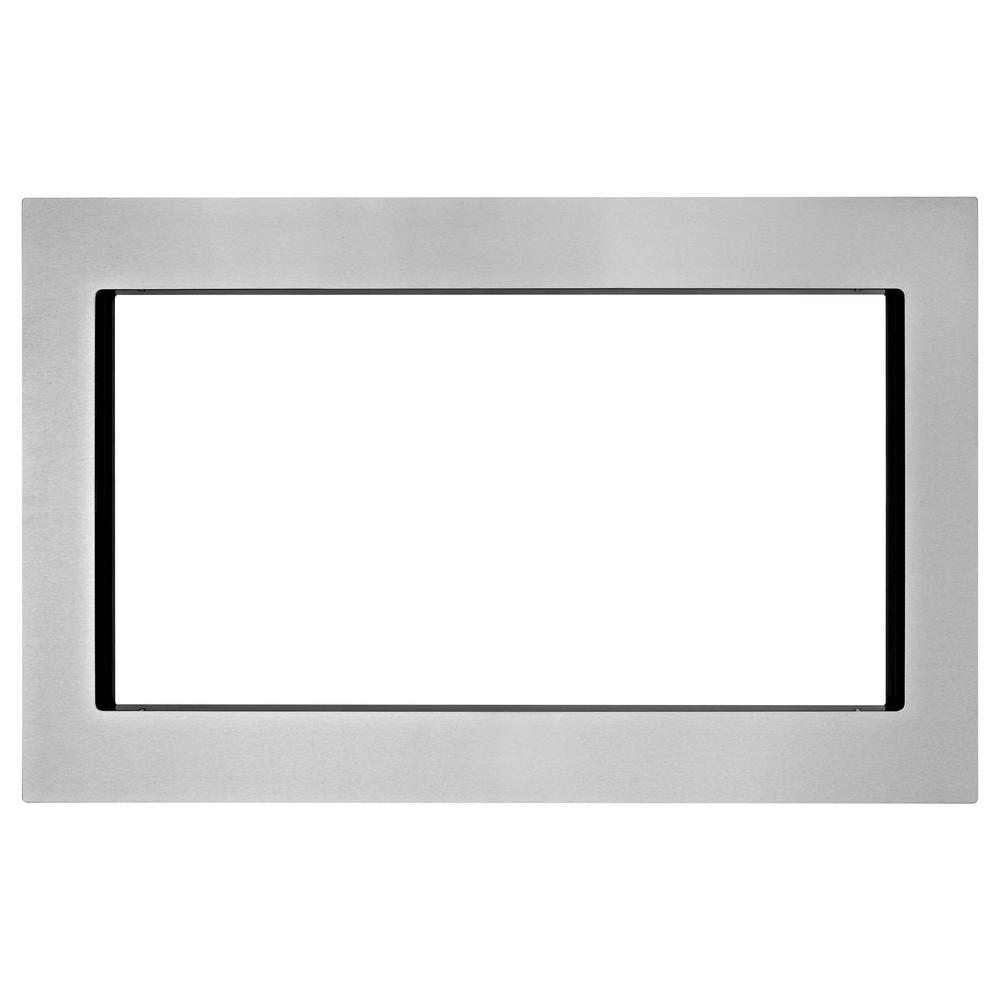 30 In Microwave Trim Kit Fingerprint Resistant Stainless Steel