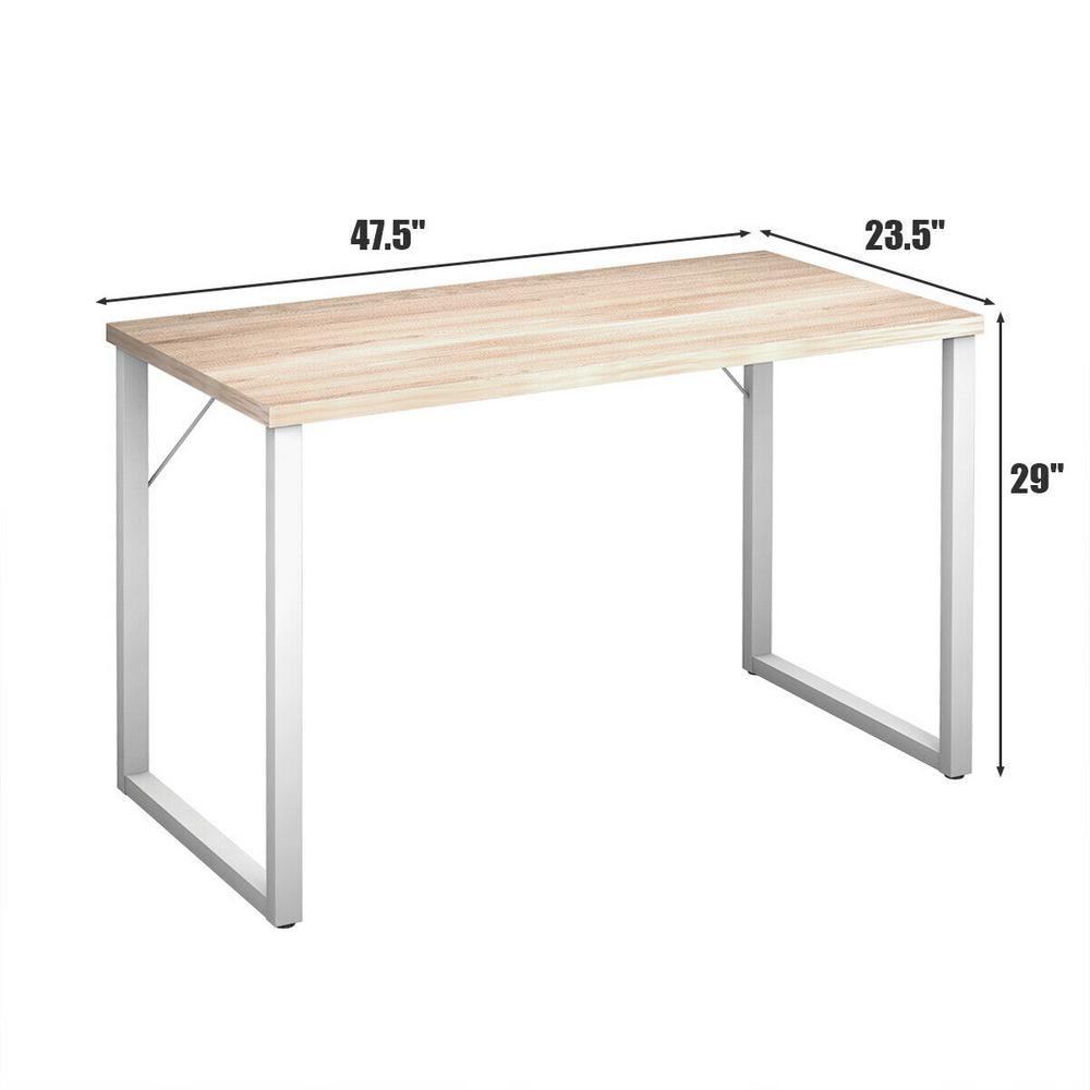 Costway Wood Computer Desk Pc Laptop Table Writing Study