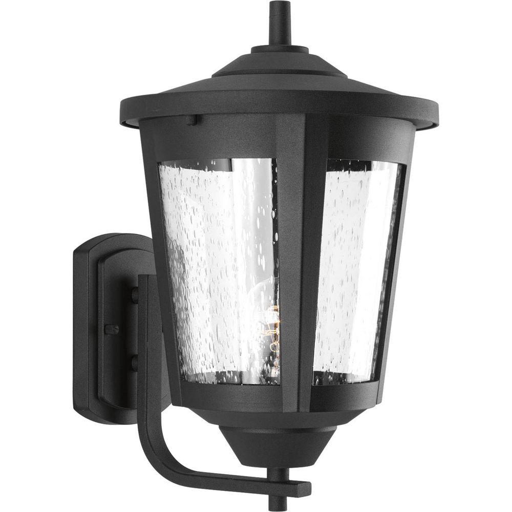 Progress Lighting East Haven Collection 1 Light Black 15 In Outdoor Wall Lantern Sconce Progress Lighting East Haven Collection 1 Light Black 15 In Outdoor Wall Lantern Sconce
