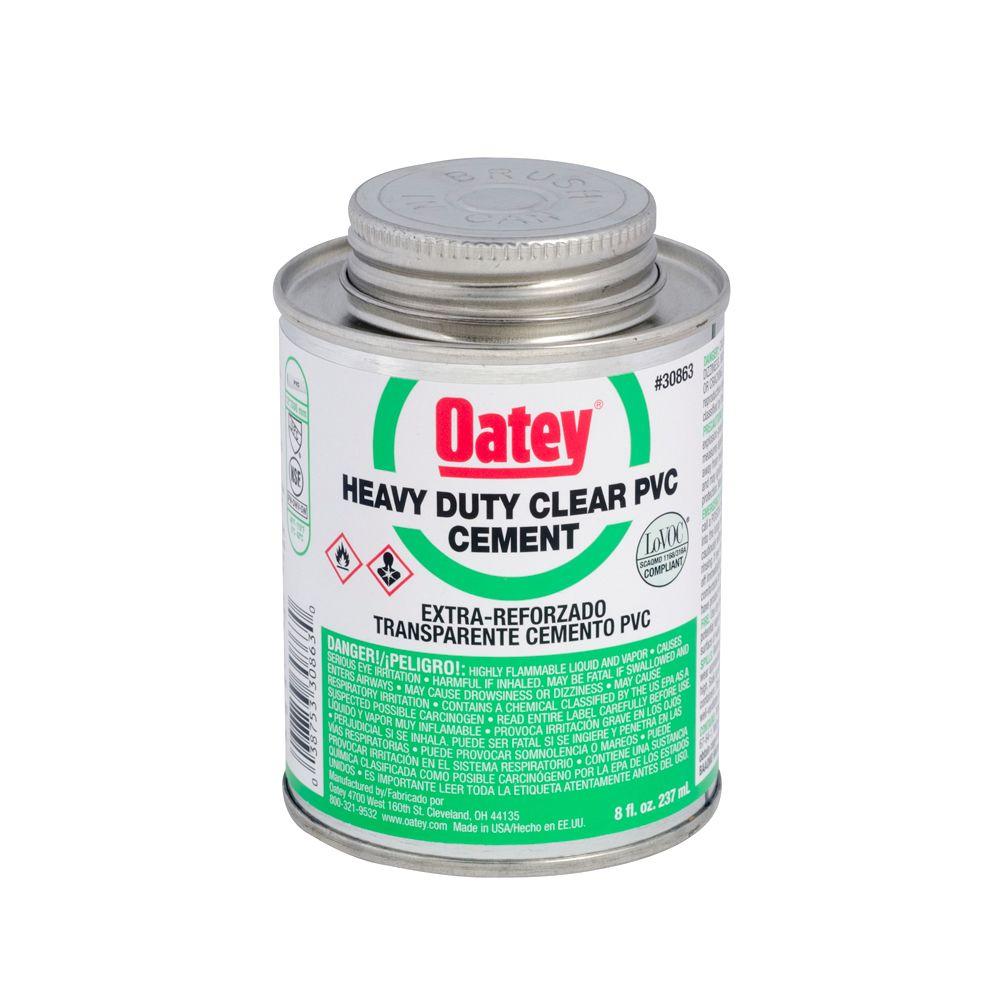 8 oz. PVC Heavy-Duty Cement-308631 - The Home Depot