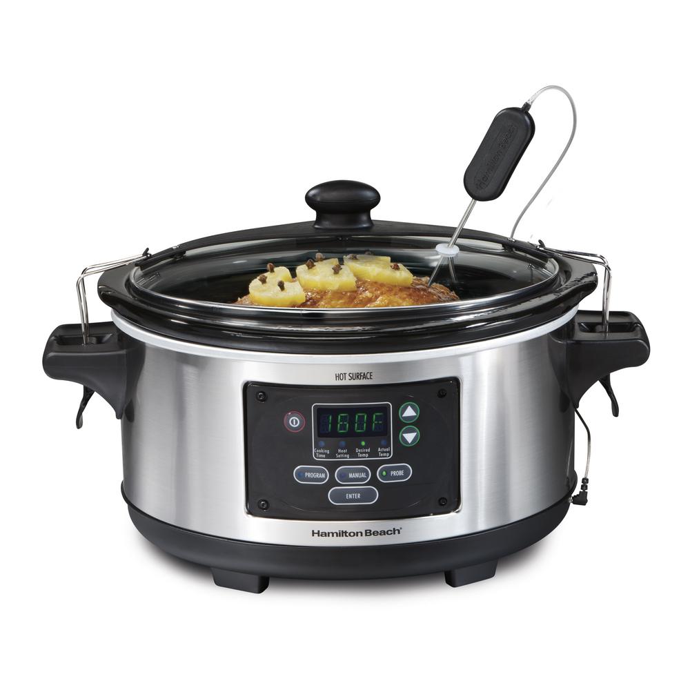 Hamilton Beach Set and Forget Programmable 6 Qt. Slow Cooker by Hamilton Beach