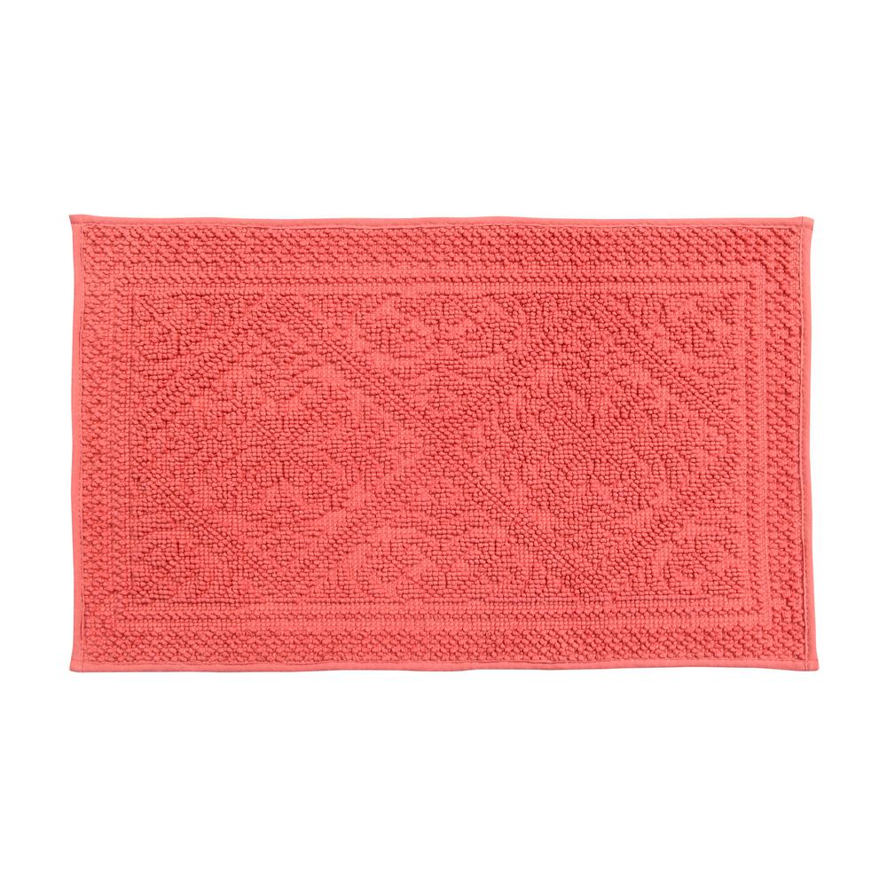 coral bathroom rugs